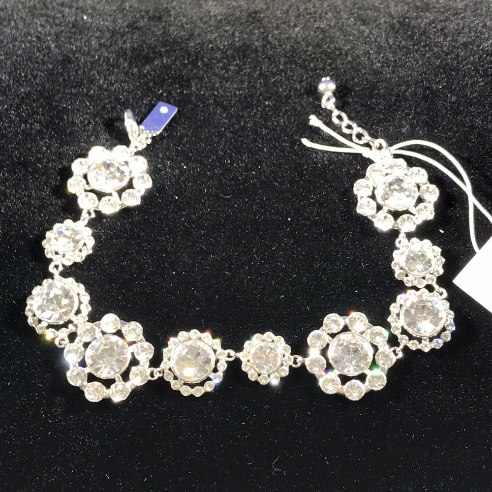 Kate Spade Crystal Lace Bracelet 7″ NWT Retail $128